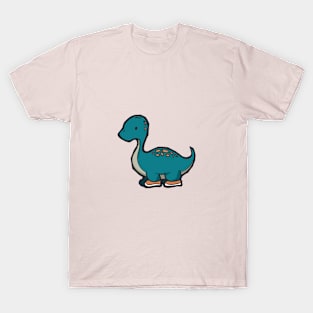 Dino Wearing Shoes T-Shirt